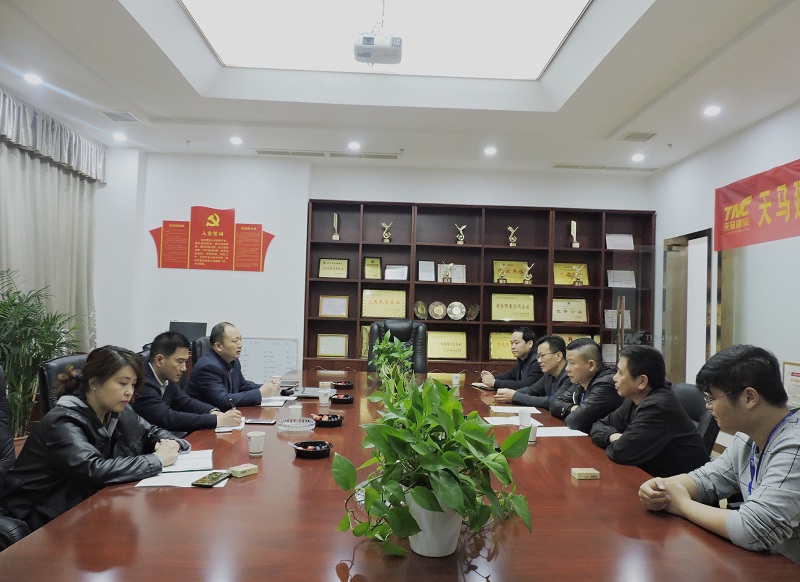 市安全協(xié)會秘書長李祥林一行蒞臨我司調(diào)研指導(dǎo)工作