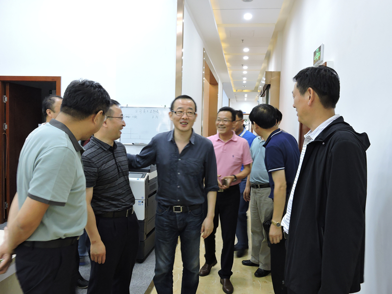 熱烈歡迎新洲區(qū)王振副區(qū)長一行到我司進(jìn)行調(diào)研